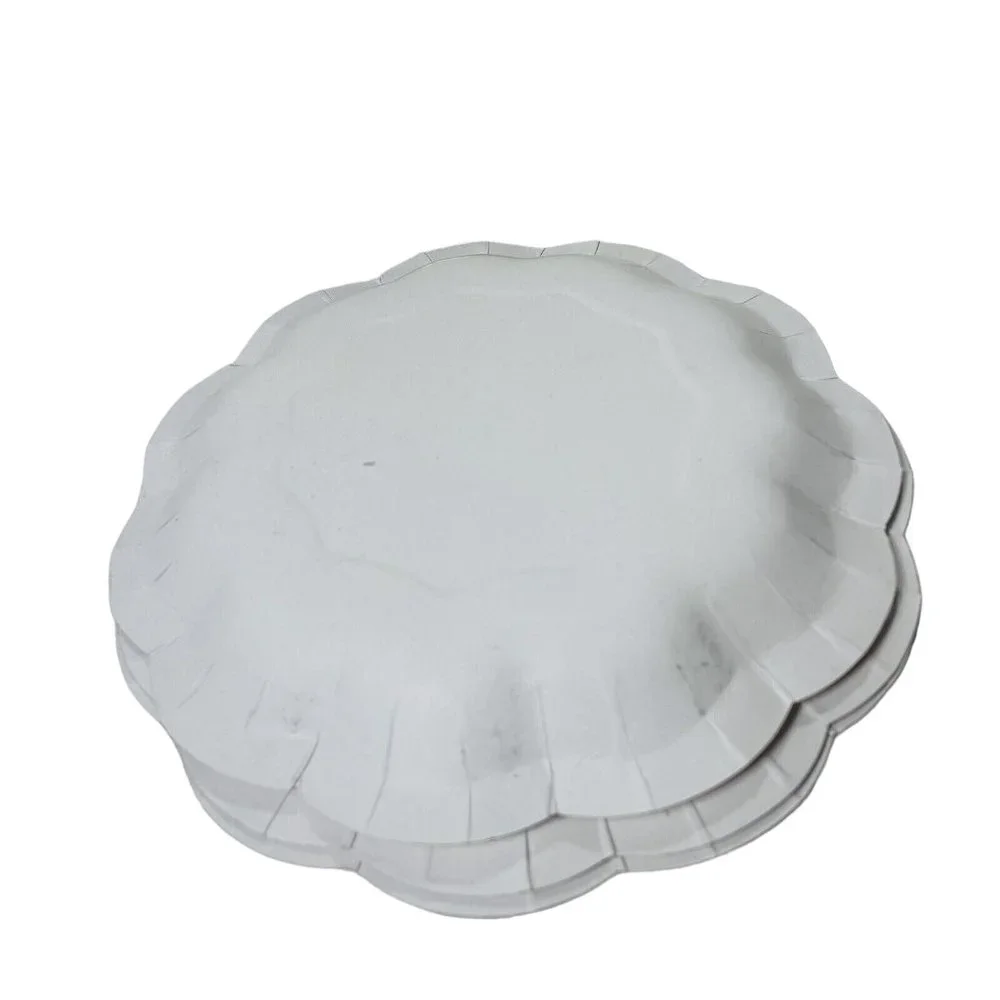 Pretty Tea Party Cake Plates Floral Talking Tables 7 Inch Paper Plates 12 Pack